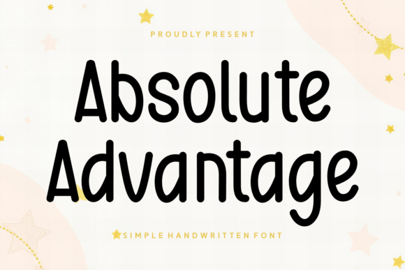 Absolute Advantage Font for Creative Campaigns