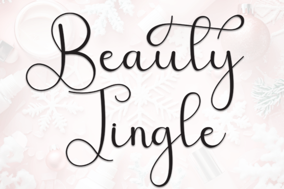 Beauty Jingle Font for Business Branding