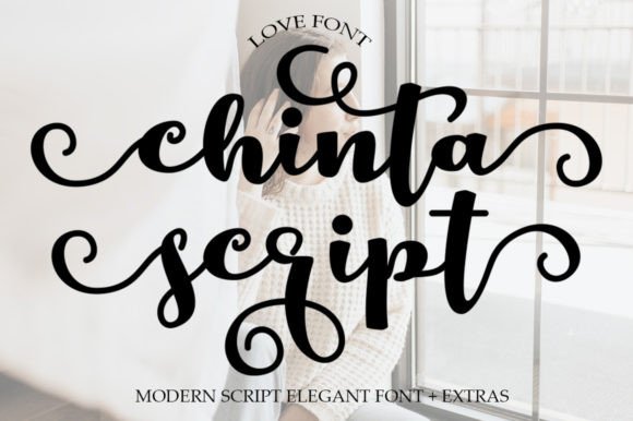 Chinta: A Script Font for Elegant Design