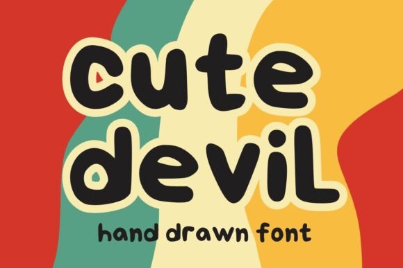 Cute Devil Font for Creative Makers