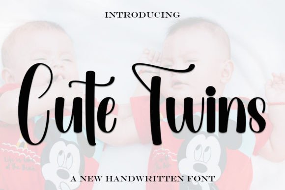 Cute Twins Font for Creative Makers