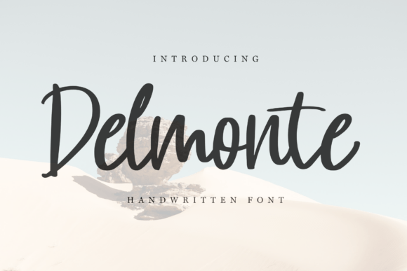 Delmonte Font for Web Design