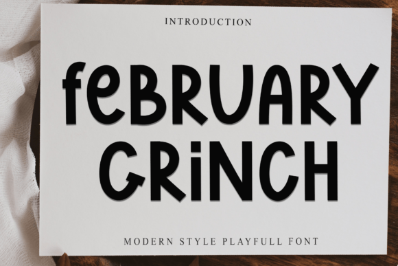 February Grinch Font for Bold Branding