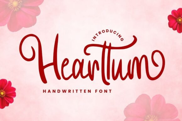 Hearttum: A Font for Elegant Branding