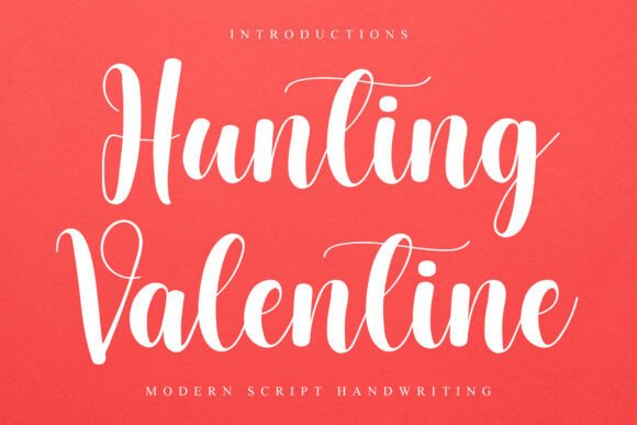 Hunting Valentine Font for Festive Campaigns
