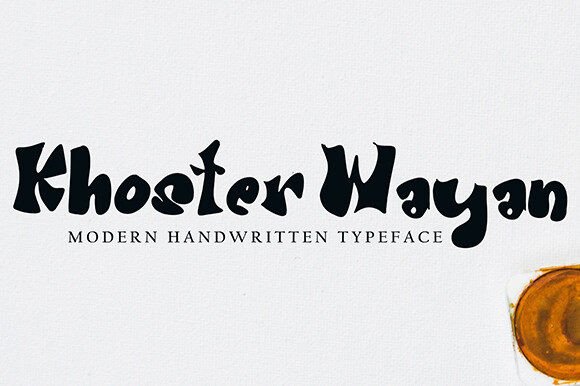 Khooster Wayan Font