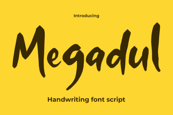 Megadul Font for Web Design