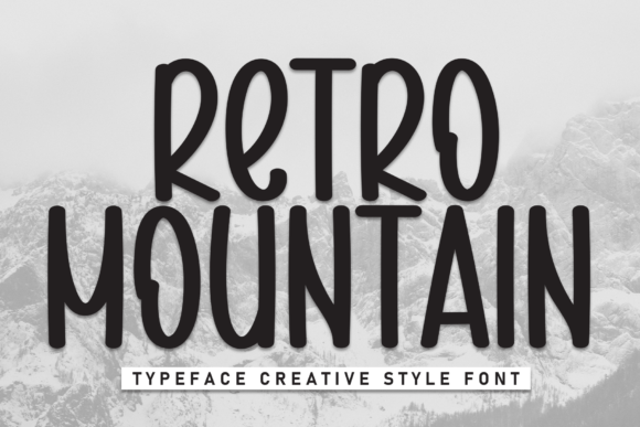 Retro Mountain Font