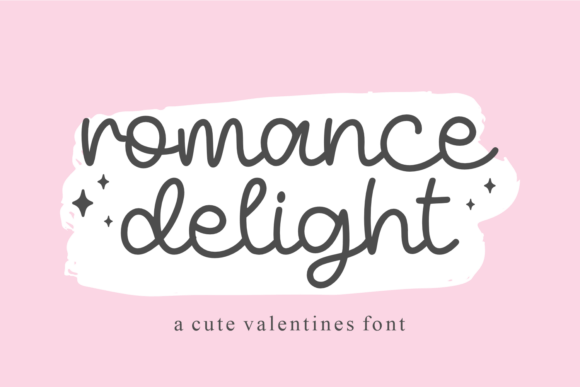 Romance Delight Font for Business Branding