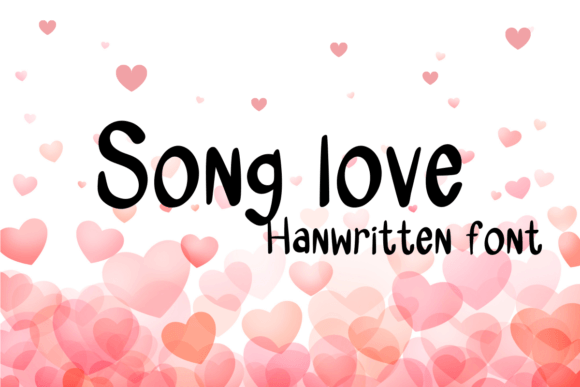 Song Love Font for Editorial Design