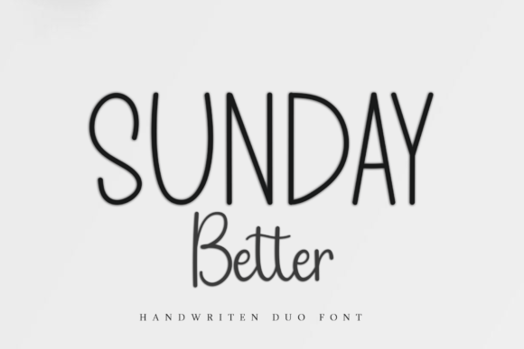 Sunday Better Duo Font