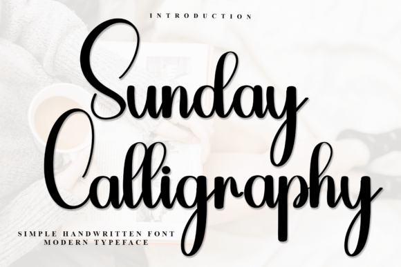 Sunday Calligraphy Font for Elegant Web Design