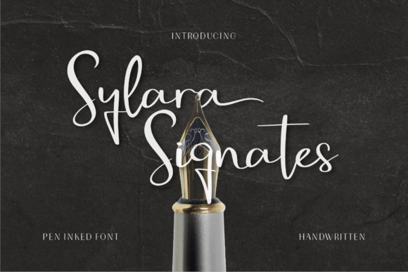 Sylara Signates: Elegant Handwritten Font