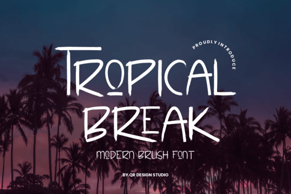 Tropical Break Font
