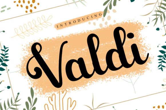 Valdi: A Fun Font for Business Branding