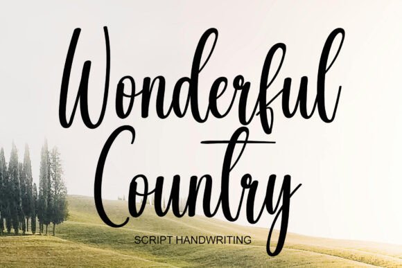 Wonderful Country Font